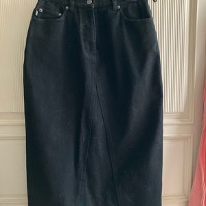 Ralph Lauren - Lauren Jeans Company size 6 Long demin skirt 32 inches in length